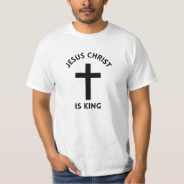 Jesus Christus ist König T-Shirt