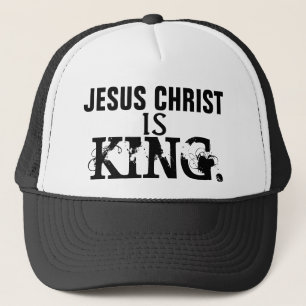 JESUS CHRISTUS IST KÖNIG TRUCKERKAPPE