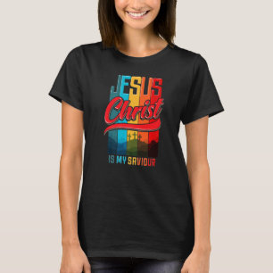 Jesus Christus ist mein Retro-Schatten & Highlight T-Shirt