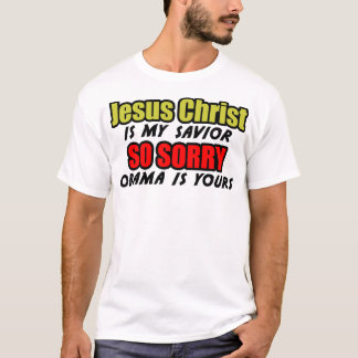 Jesus Christus ist mein Retter T-Shirt