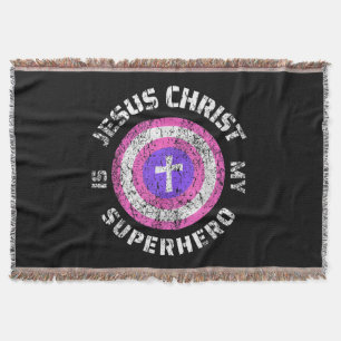 Jesus Christus ist mein Superheld Jesus Decke