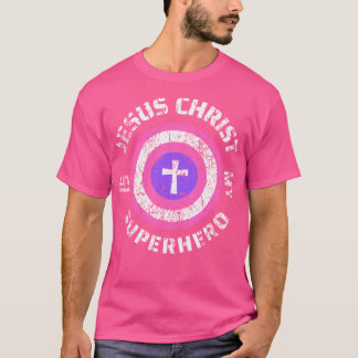 Jesus Christus ist mein Superheld Jesus Kleinkind  T-Shirt
