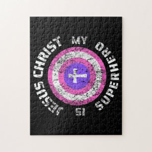 Jesus Christus ist mein Superheld Jesus Puzzle