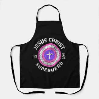 Jesus Christus ist mein Superheld Jesus Schürze