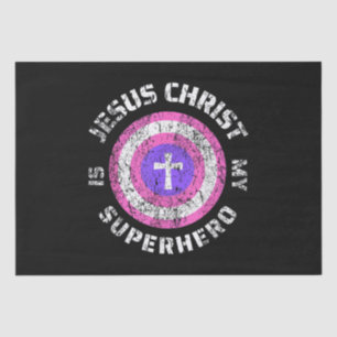 Jesus Christus ist mein Superheld Jesus Seidenpapier