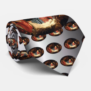 Jesus Christus ist zu Weihnachten Geboren Krawatte