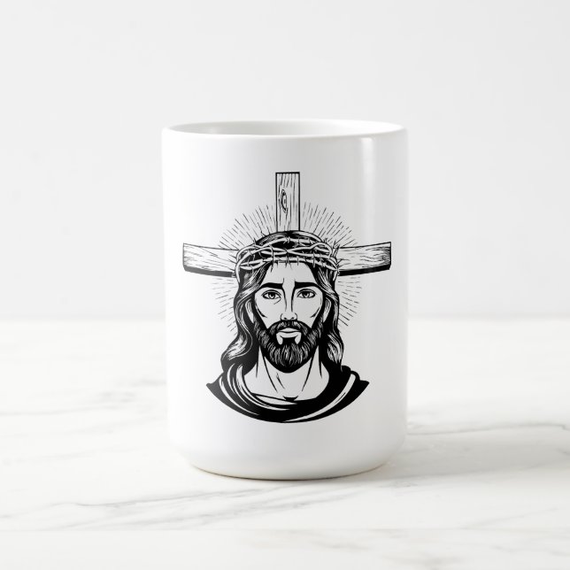 Jesus Christus Kaffeetasse (Mittel)