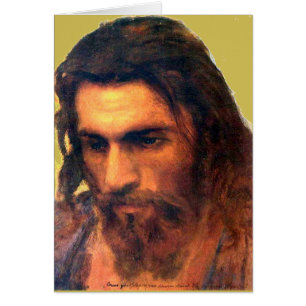 Jesus-Christus-Kopfstudie vor 1872 von I. Kramskoi