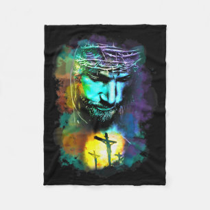 Jesus Christus Kreuz Religiöse Kultur Christliche Fleecedecke