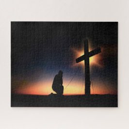 Jesus Christus-Kreuzigungs-Kreuz Puzzle