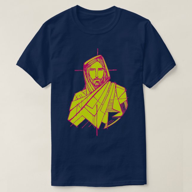 Jesus Christus Kreuzkreuzkreuz Religion T-Shirt (Design vorne)
