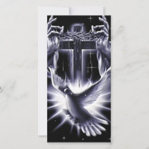 Jesus Christus Krone von Thorns und Taube