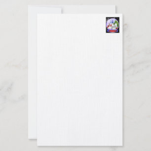 Jesus Christus Lamm Gottes hat die Stationerie auf Briefpapier