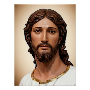 Jesus Christus liebt dich Poster