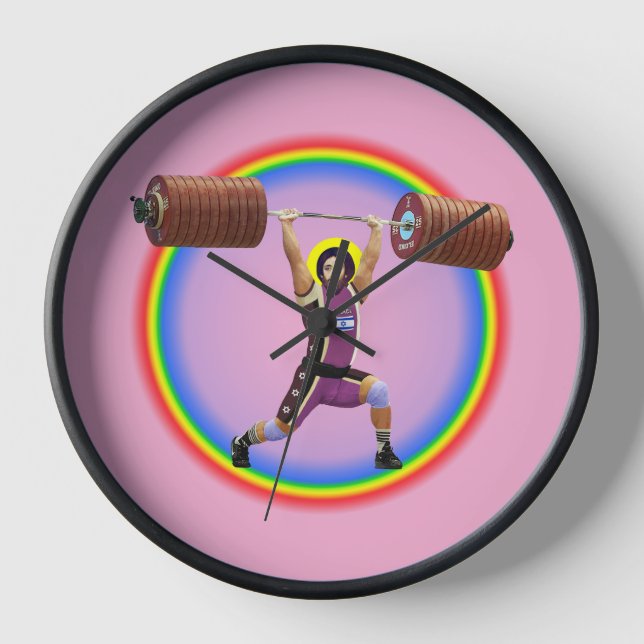 Jesus Christus macht die Sauberkeit und Jerk Uhr (Vorderseite)