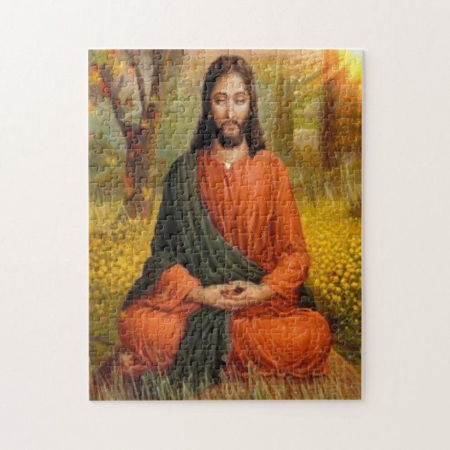 Jesus Christus-Meditation Puzzle (Vertikal)