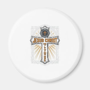 Jesus Christus meine lebendige Hoffnung Vintage Kr Magnet