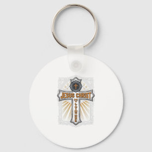 Jesus Christus meine lebendige Hoffnung Vintage Kr Schlüsselanhänger