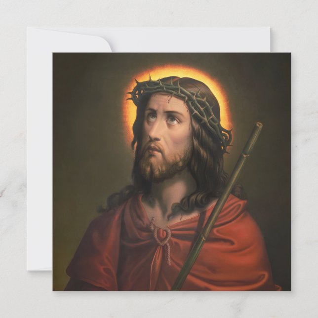 Jesus Christus mit der Krone von Thorns (Vorderseite)