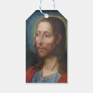 Jesus Christus mit einem Golden Halo Geschenkanhänger