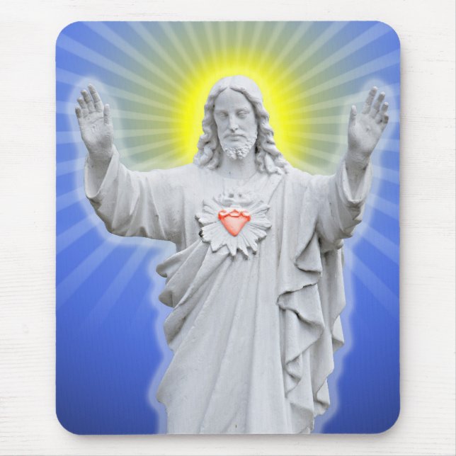 Jesus Christus Mousepad (Vorne)