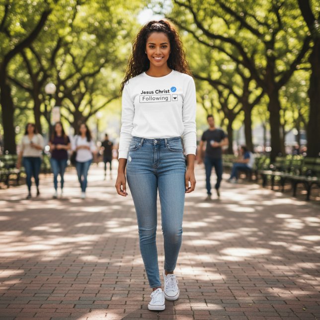 Jesus Christus nach der Bibel Faith Womens TShirt (Von Creator hochgeladen)