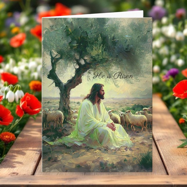 Jesus Christus Ostern Religiös Christlich Karte (Von Creator hochgeladen)