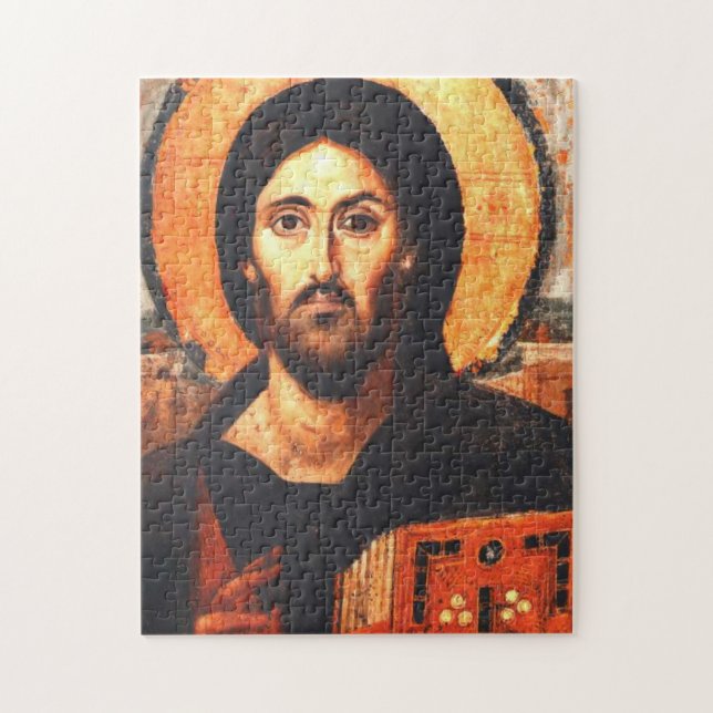 Jesus Christus Pantokator, Herrscher des gesamten  Puzzle (Vertikal)