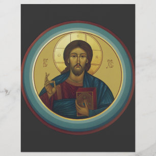 Jesus Christus Pantokrator  Flyer