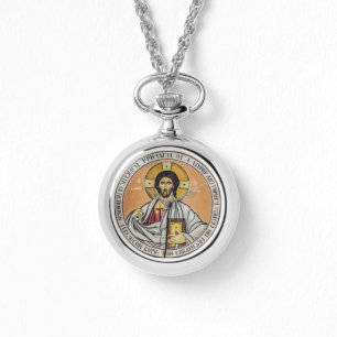 Jesus Christus Pantokrator Kuppel der Kirche Armbanduhr