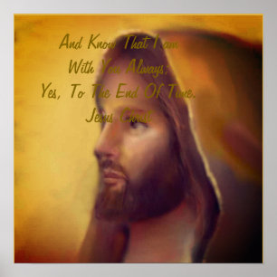 Jesus Christus Poster