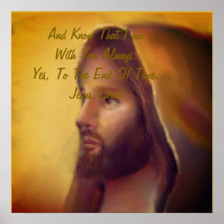 Jesus Christus Poster