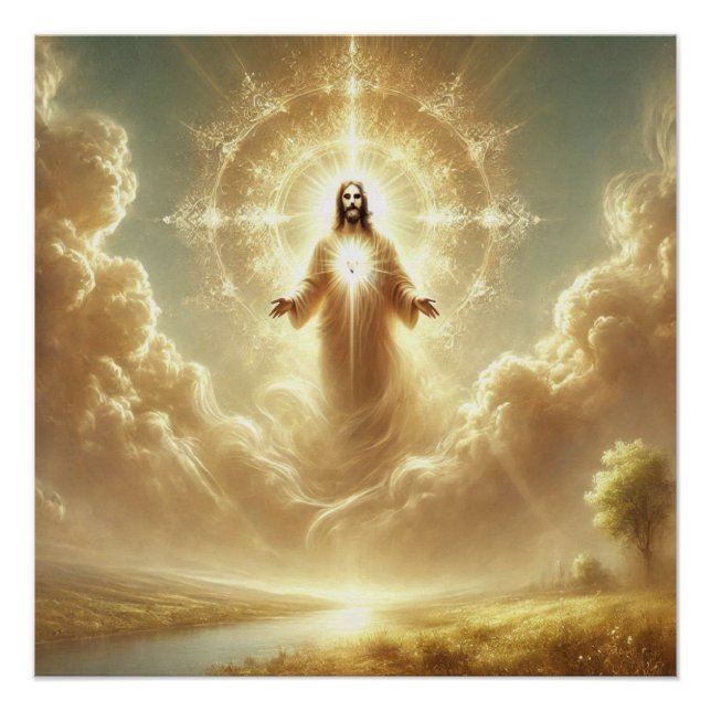 Jesus Christus Poster (Vorderseite)