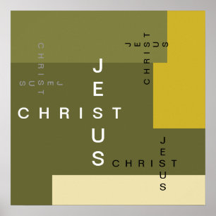 Jesus Christus Poster