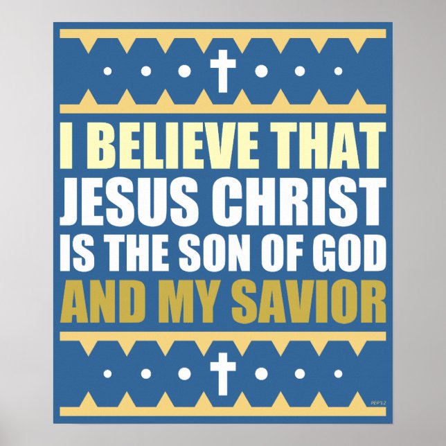 Jesus Christus Poster (Vorne)
