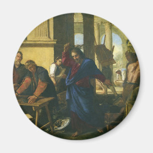 Jesus Christus Reinigung des Tempels Magnet