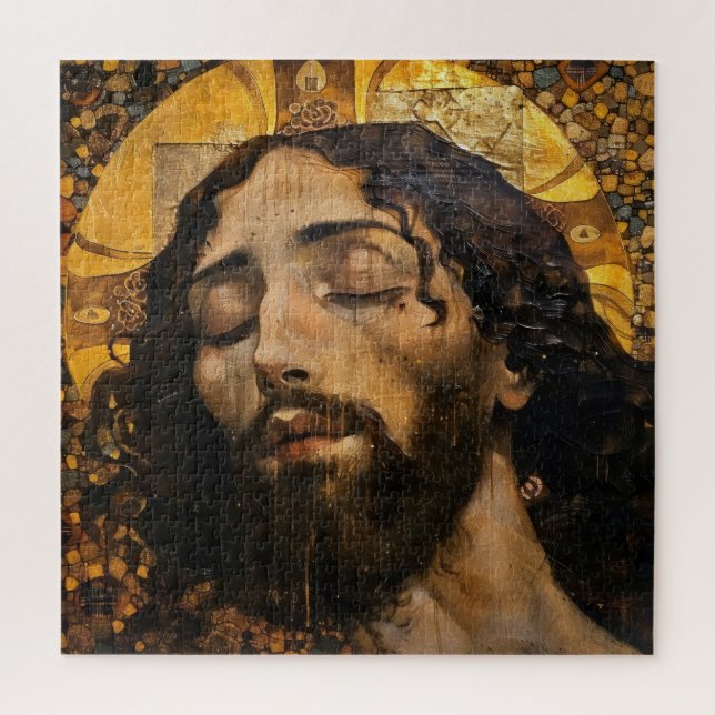 Jesus Christus Religiöse Kunst Puzzle (Vertikal)