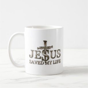 Jesus Christus rettete mein Leben Geschenk für Fra Kaffeetasse