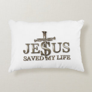 Jesus Christus Rettete mein Lebensgeschenk für Fra Dekokissen