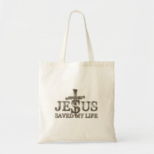 Jesus Christus Rettete mein Lebensgeschenk für Fra Tragetasche