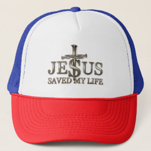 Jesus Christus Rettete mein Lebensgeschenk für Fra Truckerkappe