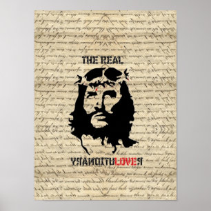 Jesus Christus Revolutionär Poster