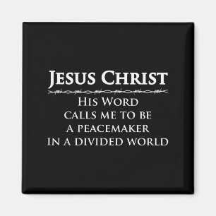 Jesus Christus, sein Wort ruft mich dazu auf, ein  Magnet