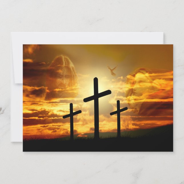 Jesus Christus Selige Jungfrau Mary Dove Calvery (Vorderseite)