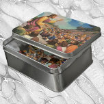 Jesus Christus Sermon auf dem Berg, Vintage Religi Puzzle<br><div class="desc">Vintage Illustration religiöses Bibeldesign mit dem Sermon auf dem Berg. Jesus Christus spricht mit einer Gruppe über Menschen (seine Jünger) auf dem Berg. Die Predigt auf dem Berg ist eine Sammlung von Redewendungen und Lehren Jesu Christi,  die die moralischen Lehren des Evangeliums Matthew hervorhebt.</div>