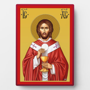 Jesus Christus Sohn Gottes Fotoplatte