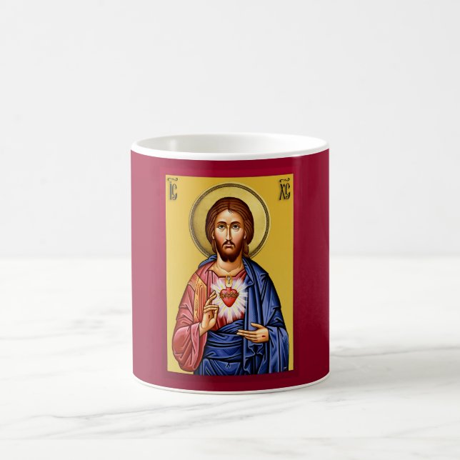 Jesus Christus Sohn Gottes neu Kaffeetasse (Mittel)