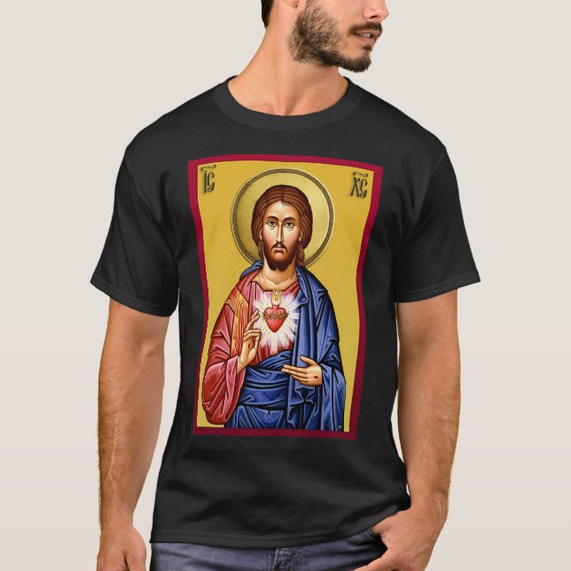Jesus Christus Sohn Gottes neu T-Shirt (Vorderseite)