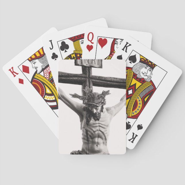 JESUS CHRISTUS  SPIELKARTEN (Rückseite)