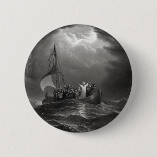 Jesus Christus Stills der Tempest Button